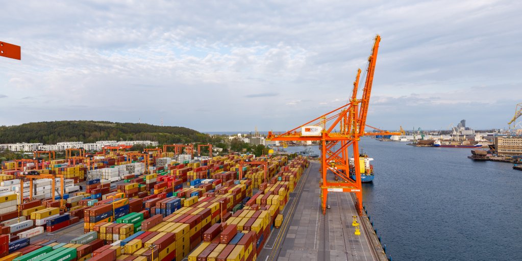 Baltic container terminal Gdynia